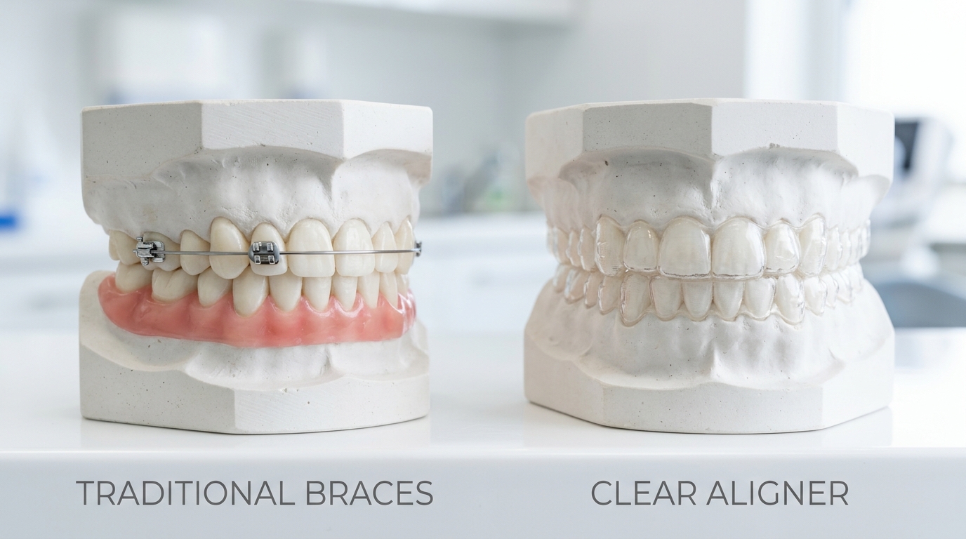 Brackets vs Alineadores Invisibles (Invisalign): ¿Cuál elegir y por qué?