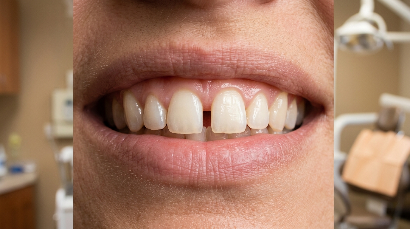 Cierre de Diastemas: Cómo eliminar el espacio entre tus dientes frontales