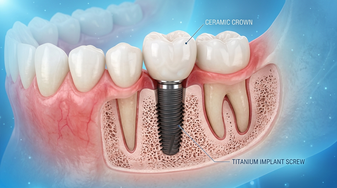 Implantes dentales vs Prótesis removibles: Ventajas y proceso completo