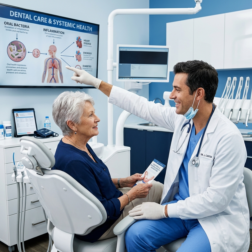 Enfermedades Sistémicas en la Boca: Lo que el dentista sabe de tu salud general